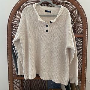 American Eagle Henley sweater